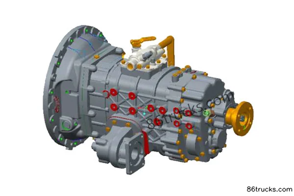 WLY WLY7TS40 7-Speed Manual Transmission Exterior