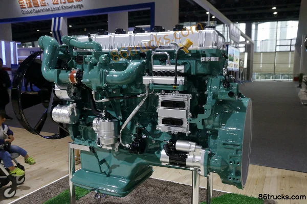 Xichai CA6SM3-35E6N 350 hp 12.5L China VI Natural Gas Engine Exterior (2) | 86Trucks