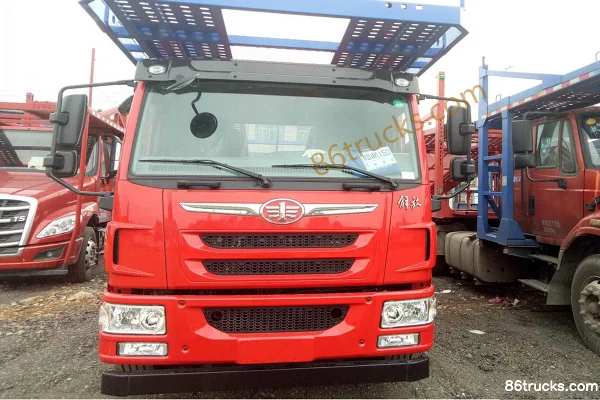 FAW Jiefang Qingdao Long V Medium Truck 220hp 4X2(6 wheels) Vehicle Transport Truck Exterior (2) | 86Trucks