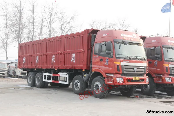 Foton Auman ETX 9 Series Heavy Truck 336 hp 8X4(12 wheels) 7.2m Dump Truck Exterior (2) | 86Trucks