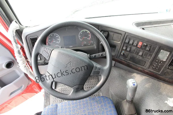 Sinotruk HOWO 375 hp 8X4(12 wheels) 7.6m dump truck (side tipper) Cab (1) | 86Trucks