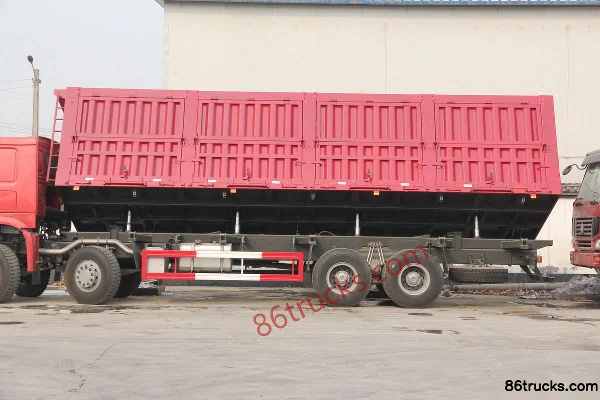 Sinotruk HOWO 375 hp 8X4(12 wheels) 7.6m dump truck (side tipper) Body (3) | 86Trucks