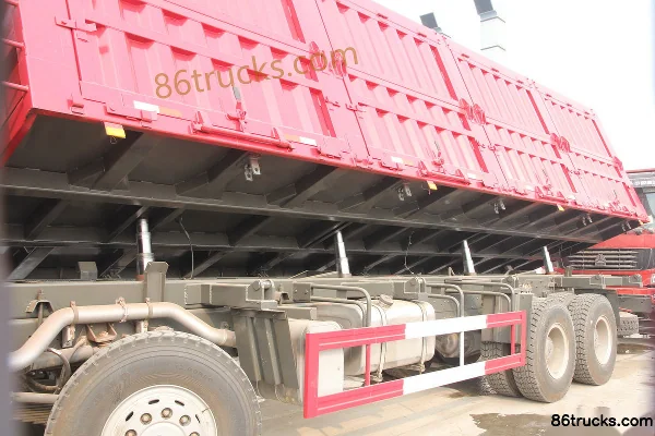 Sinotruk HOWO 375 hp 8X4(12 wheels) 7.6m dump truck (side tipper) Body (2) | 86Trucks