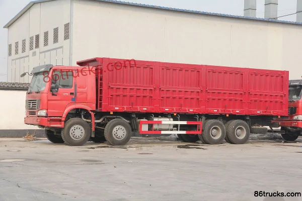 Sinotruk HOWO 375 hp 8X4(12 wheels) 7.6m dump truck (side tipper) Exterior (2) | 86Trucks