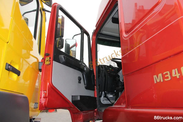 Sinotruk Yuanwei Heavy Truck 340 hp 6X2(8 wheels) Tractor Truck Cab (1) | 86Trucks