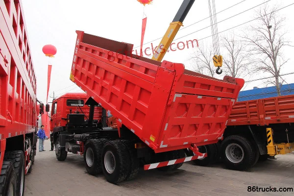 Sinotruk Yuanwei Heavy Truck 290 hp 6X4(10 wheels) 5.6m Dump Truck Body (1) | 86Trucks