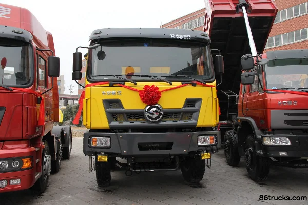 Sinotruk Yuanwei Heavy Truck 260hp 8X4(12 wheels) 6.5m Dump Truck Exterior