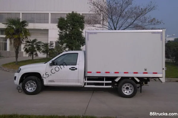 Qiling Auto T100 édition 2018 version Chuangfu 2,8T diesel 109 ch deux roues motrices pick-up cabine simple Extérieur (2) | 86Trucks