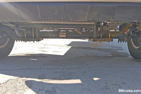 Changan Kuayue Wang X3 Luxury 1.6L CNG 105 hp 4X2(6 wheels) 2.71m double-row flatbed light truck (China VI) Chassis (1) | 86Trucks