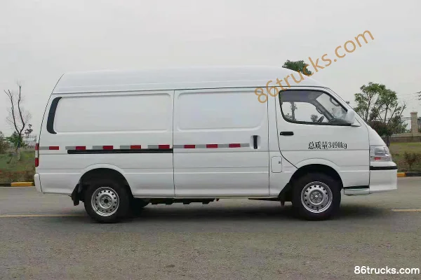 King Long Kaiwo D10 3.3T 5.2m Pure Electric Enclosed Truck 46.3kWh Exterior (2) | 86Trucks