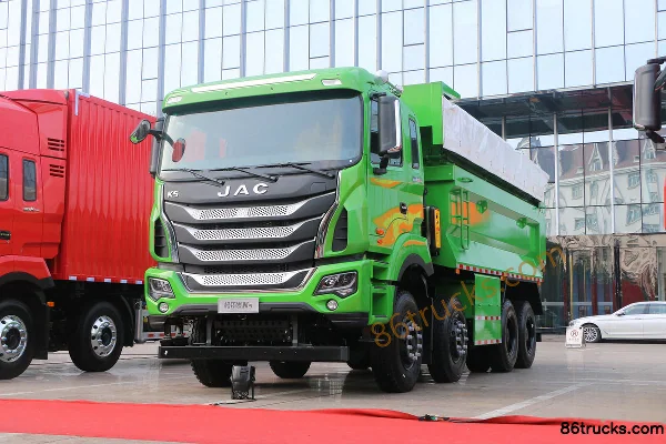JAC Gallop K5W heavy truck 400 hp 8X4(12 wheels) 5.6m dump truck (China VI) Exterior (3) | 86Trucks