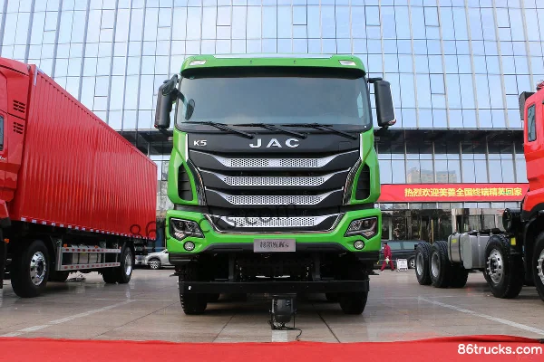 JAC Gallop K5W heavy truck 400 hp 8X4(12 wheels) 5.6m dump truck (China VI) Exterior (2) | 86Trucks