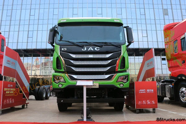 JAC Gallop K5W Heavy Truck 400hp 8X4(12 wheels) Dump Truck Chassis (China VI) Exterior (2) | 86Trucks