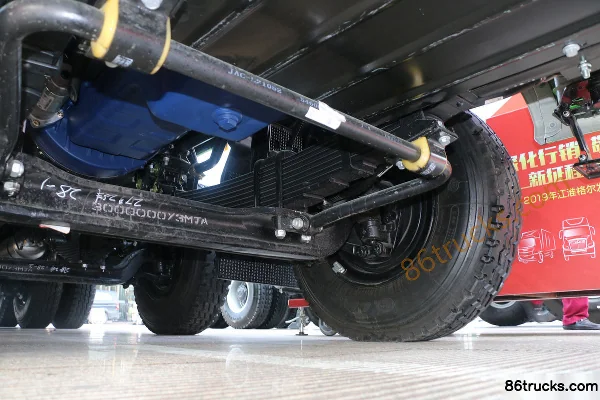 JAC Gallop K5W heavy truck 400 hp 8X4(12 wheels) 5.6m dump truck (China VI) Chassis (3) | 86Trucks