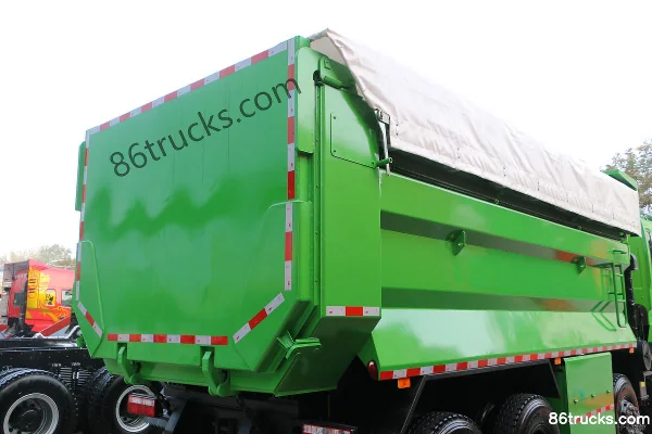 JAC Gallop K5W heavy truck 400 hp 8X4(12 wheels) 5.6m dump truck (China VI) Body (1) | 86Trucks