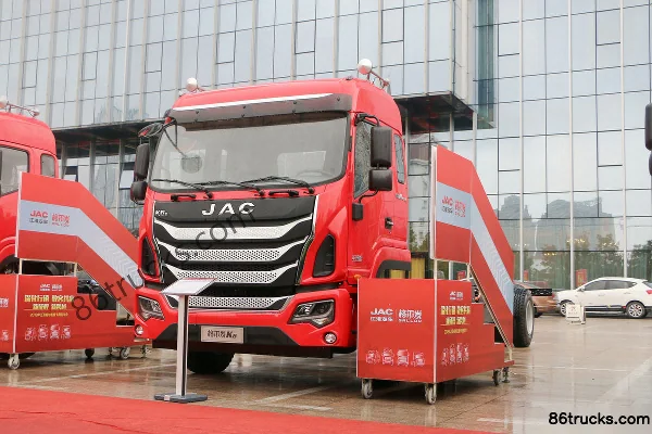 JAC Gallop K6L II Medium Truck Supreme Edition 18T 4X2(6 wheels) Pure Electric Van Cargo Truck Chassis Exterior (3) | 86Trucks