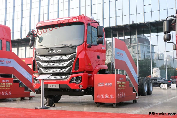 JAC Gallop K5L Heavy Truck 270hp 6X4(10 wheels) Crane Truck Chassis (China VI) Exterior (3) | 86Trucks