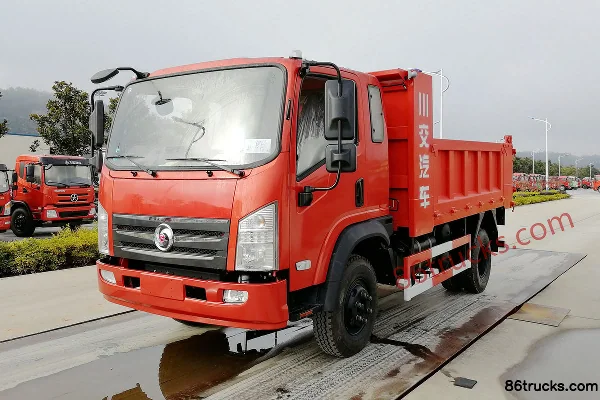 CHUANJIAO Xiaocaishen 129hp 4X2(6 wheels) 3.8m dump truck Exterior (3) | 86Trucks