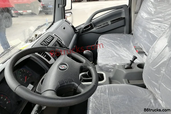 CHUANJIAO Xiaocaishen 129hp 4X2(6 wheels) 3.8m dump truck Cab (1) | 86Trucks