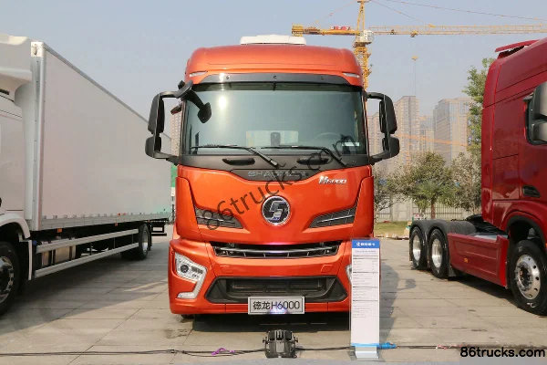SHACMAN Delong H6000 430hp 4X2(6 wheels) Tractor Truck Exterior (2) | 86Trucks