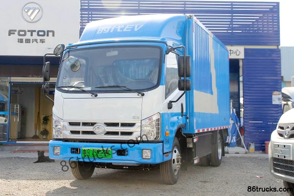 Foton Shidai H2 4,5T 4,15 m camion léger fourgon électrique simple cabine 83,2 kWh 4X2(6 roues) Extérieur (3) | 86Trucks