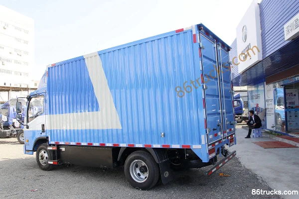 Foton Shidai H2 4,5T 4,15 m camion léger fourgon électrique simple cabine 83,2 kWh 4X2(6 roues) Carrosserie (2) | 86Trucks