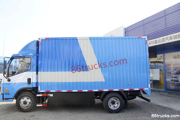 Foton Shidai H2 4,5T 4,15 m camion léger fourgon électrique simple cabine 83,2 kWh 4X2(6 roues) Carrosserie (1) | 86Trucks