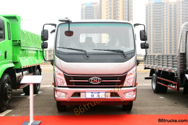 NanJun Ruijie D30 170hp 4X2(6 wheels) 4.15m single-row flatbed light truck Exterior (2) | 86Trucks