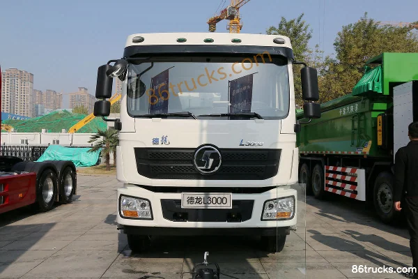 SHACMAN Delong L3000 4X2(6 wheels) Plug-in Hybrid Compressed Garbage Truck 219kWh Exterior (2) | 86Trucks