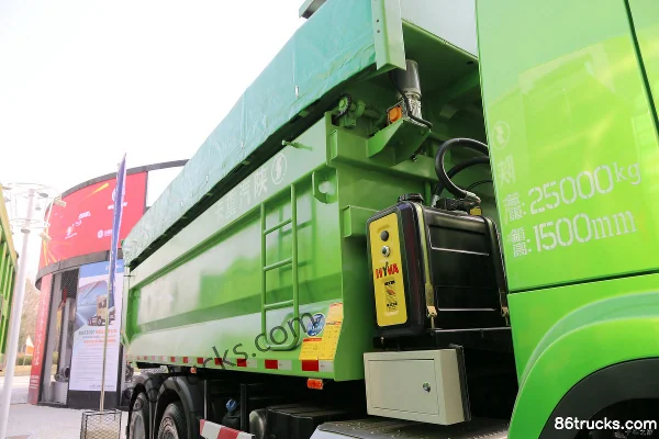 SHACMAN Delong H6000 400 hp 6X4(10 wheels) Dump Truck (China VI) Chassis (3) | 86Trucks