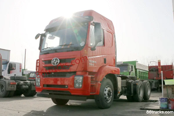 SAIC Hongyan Jieka C500 Heavy Truck Standard Load Version 350 hp 6X4(10 wheels) Tractor Truck Exterior (3) | 86Trucks