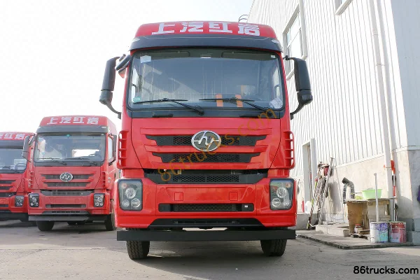 SAIC Hongyan Jieka C500 Heavy Truck Standard Load Version 350 hp 6X4(10 wheels) Tractor Truck Exterior (2) | 86Trucks