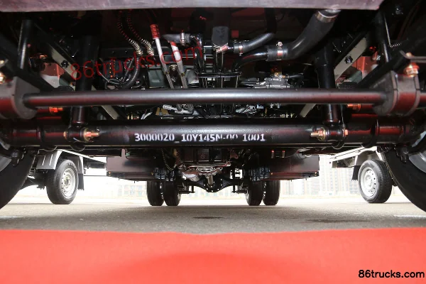 NanJun Ruishuai FN 1.8L 133 hp 4X2(6 wheels) Gasoline/CNG 3.2m Single Row Flatbed Mini Truck Chassis (1) | 86Trucks