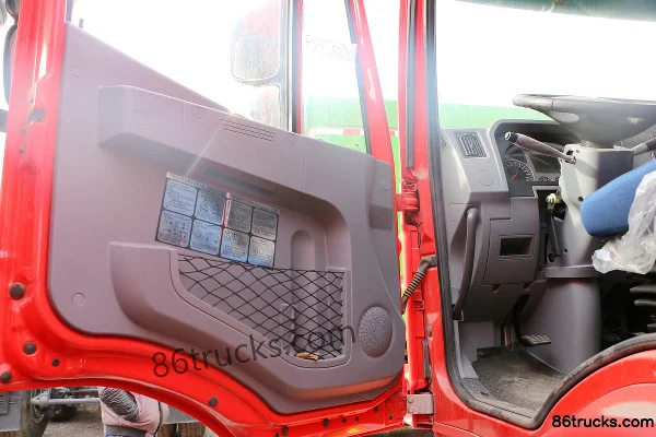 SAIC Hongyan Genlyon 390hp 6X4(10 wheels) LNG Dangerous Goods Tractor Truck Cab (1) | 86Trucks