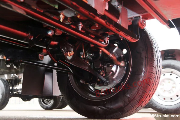 NanJun Ruishuai CE 4X2(6 wheels) 2.9m Single Row Pure Electric Panel Micro Truck 39kWh Chassis (3) | 86Trucks