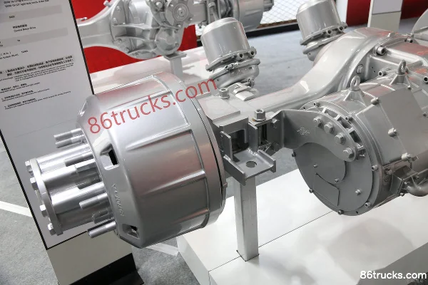 Hande HDE8t central motor drive axle Exterior (2) | 86Trucks