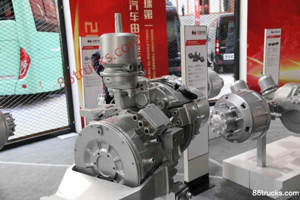 Hande HDE13t wheel-side motor drive axle Exterior (2) | 86Trucks