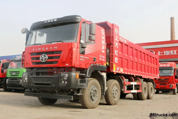SAIC Hongyan New King Kong M500 Heavy-Duty 430hp 8X4(12 wheels) 8.6m Dump Truck Exterior (3) | 86Trucks