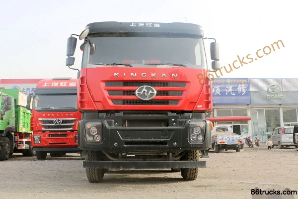 SAIC Hongyan New King Kong M500 Heavy-Duty 430hp 8X4(12 wheels) 8.6m Dump Truck Exterior (2) | 86Trucks