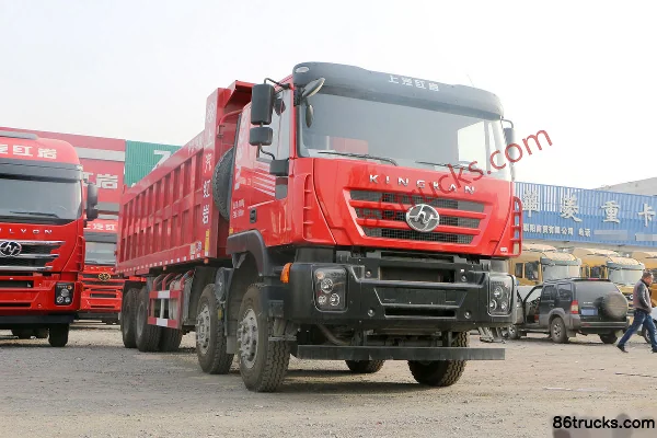 SAIC Hongyan New Diamond M500 Heavy-Duty Edition 480hp 8X4(12 wheels) 8.6m Dump Truck Exterior