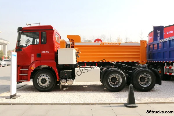 SHACMAN Delong New M3000 6X4(10 wheels) Electric Tractor Truck 234kWh Exterior (3) | 86Trucks