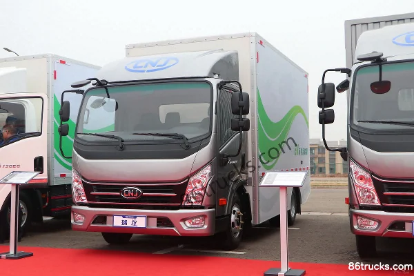NanJun Ruijie D30EG 4.15m single-row pure electric cargo truck light truck 93kWh 4X2(6 wheels) Exterior (3) | 86Trucks