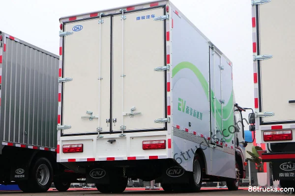 NanJun Ruijie D30EG 4.15m single-row pure electric cargo truck light truck 93kWh 4X2(6 wheels) Body (2) | 86Trucks