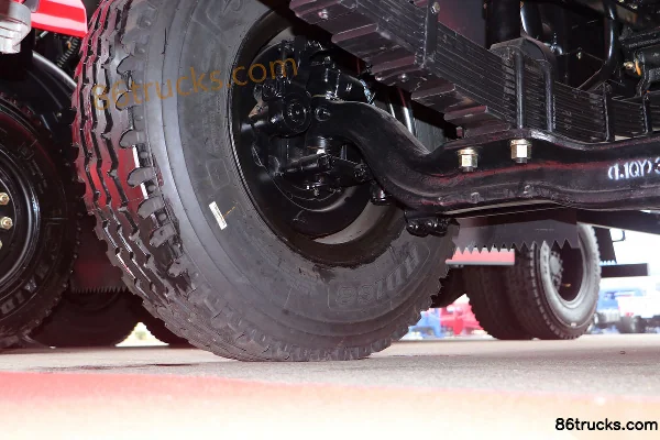 NanJun Ruiyu R60D 160hp 4X2(6 wheels) 4.35m Dump Truck Chassis (2) | 86Trucks