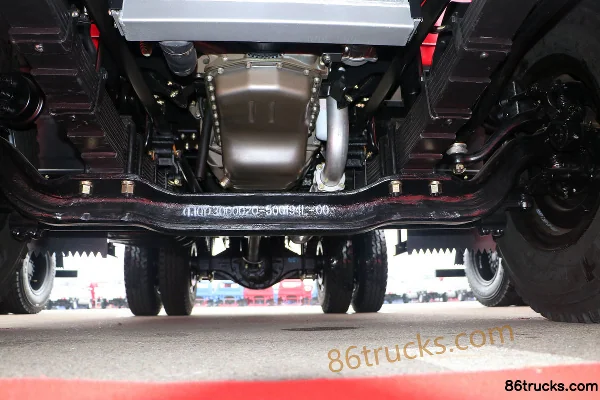 NanJun Ruiyu R60D 160hp 4X2(6 wheels) 4.35m Dump Truck Chassis (1) | 86Trucks