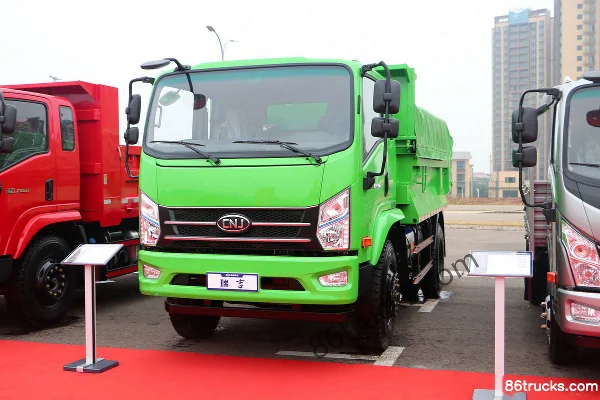 NanJun Ruiji J30ND 160 hp 4X2(6 wheels) 3.95m LNG Dump Truck (China VI) Exterior (3) | 86Trucks