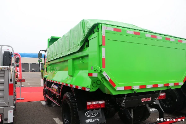 NanJun Ruiji J30ND 160 hp 4X2(6 wheels) 3.95m LNG Dump Truck (China VI) Body (3) | 86Trucks