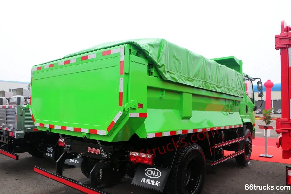 NanJun Ruiji J30ND 160 hp 4X2(6 wheels) 3.95m LNG Dump Truck (China VI) Body (2) | 86Trucks