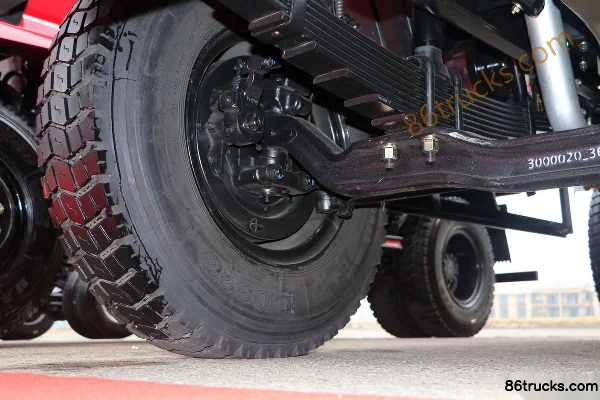 NanJun Ruijie D30D 170 hp 4X2(6 wheels) 4.1m Dump Truck Chassis (2) | 86Trucks