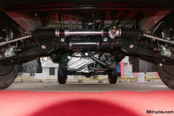 NanJun Ruishuai C-series 1.5L 112 hp 4X2(6 wheels) Gasoline 2.9m single-row flatbed mini truck Chassis (1) | 86Trucks